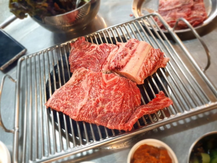  줄서서 먹는 숯불 소갈비 맛집, 숙대입구역 마포갈비 다녀왔어요