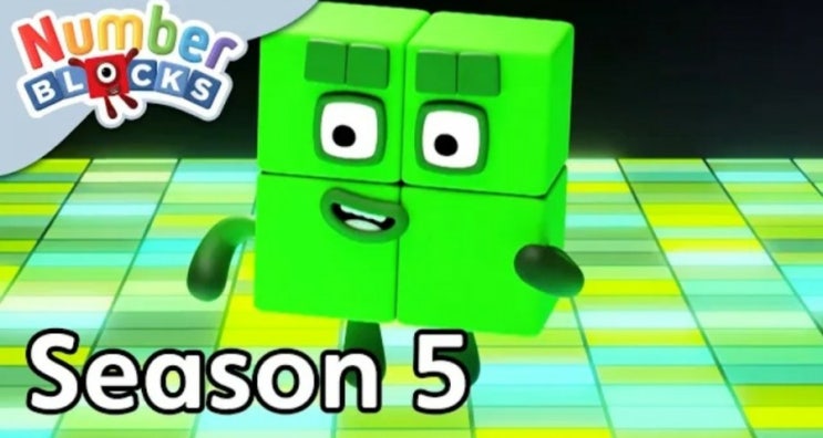  [넘버블럭스] Numberblocks Four On The Floor | Four Times Table | 구구단 4단 노래 | 가사 | 대본 