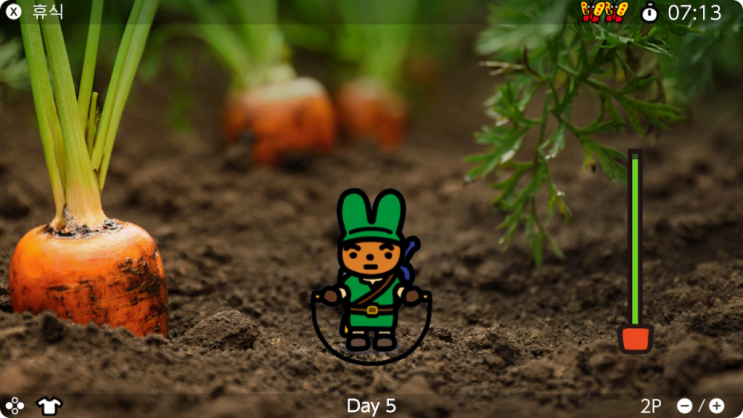  젤다 , 마리오 코스튬으로 줄넘기를 한다 !?