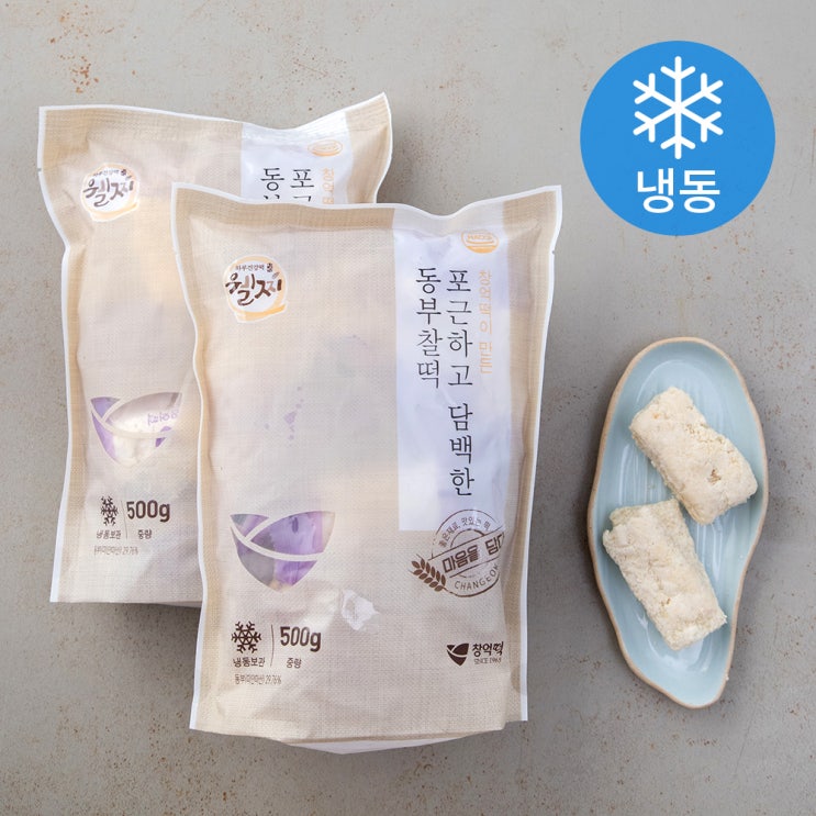 많이 찾는 창억 포근하고 담백한 동부찰떡 (냉동), 500g, 2팩 ···