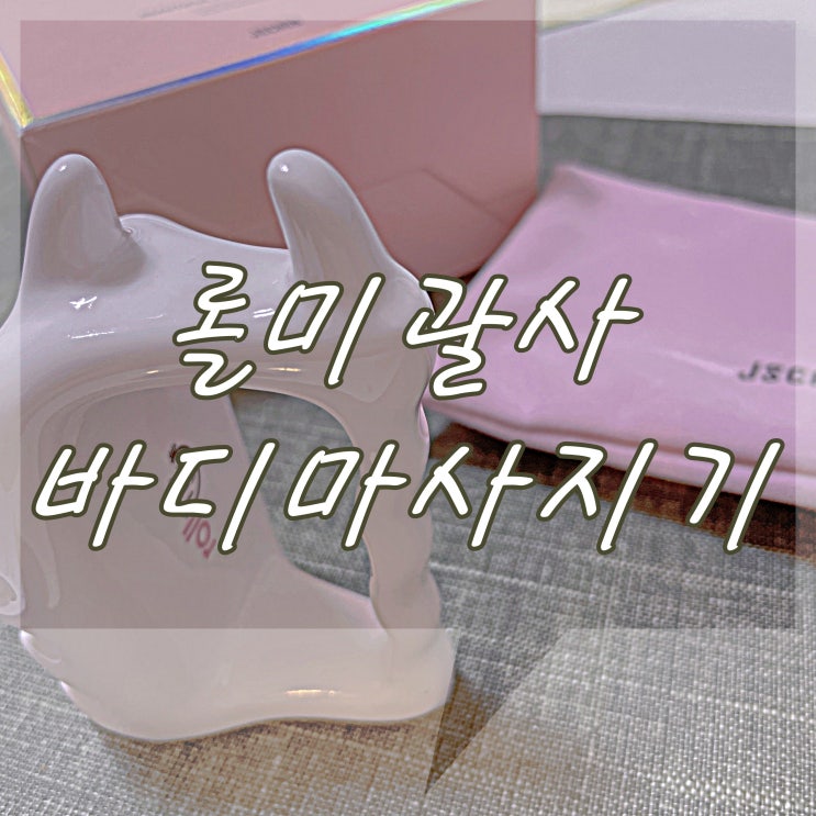  홈에스테틱 바디마사지 : 제이센 롤미괄사마사지기