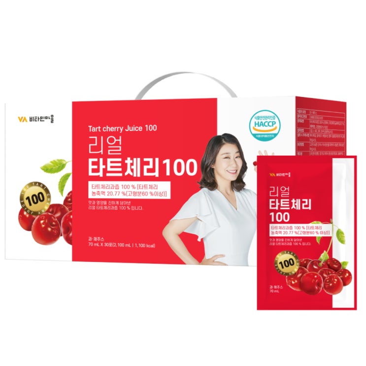 구매평 좋은 비타민마을 리얼 타트체리즙 100, 70ml, 30개 ···