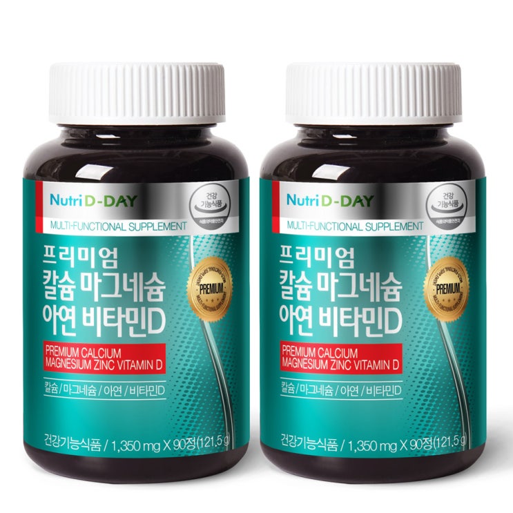 잘나가는 뉴트리디데이 프리미엄 칼슘 마그네슘 아연 비타민D, 90정, 2개 추천해요 잘나가는 뉴트리디데이 프리미엄 칼슘 마그네슘 아연 비타민D, 90정, 2개 추천해요