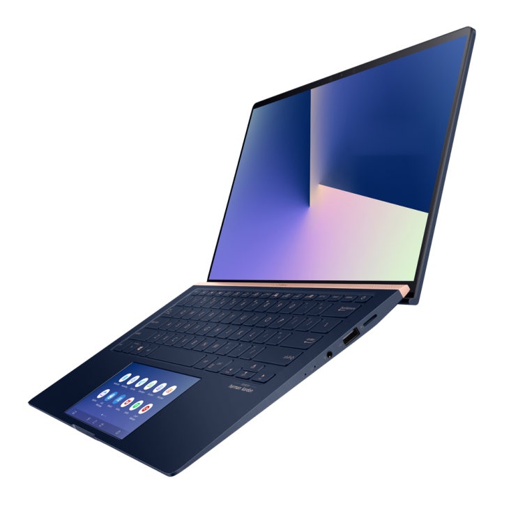 가성비 뛰어난 에이수스 젠북14 스크린패드 로얄 블루 노트북 UX434FLC-A6210T (10세대 코어i5-10210U 35.56cm WIN10), 윈도우 포함, 512GB, 8