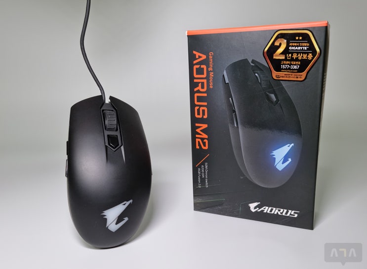  GIGABYTE AORUS M2 게이밍 마우스 리뷰