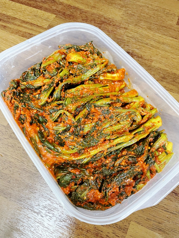  집 나간 입맛 되찾아준 여수 돌산수연갓김치 갓김치택배 추천