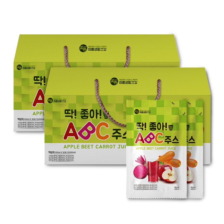 최근 인기있는 딱좋아 ABC 주스, 100ml, 60개 추천해요