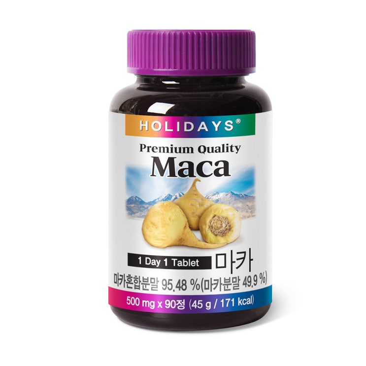 인기 급상승인 홀리데이즈 마카 45g, 90정, 1개 ··· 인기 급상승인 홀리데이즈 마카 45g, 90정, 1개 ···