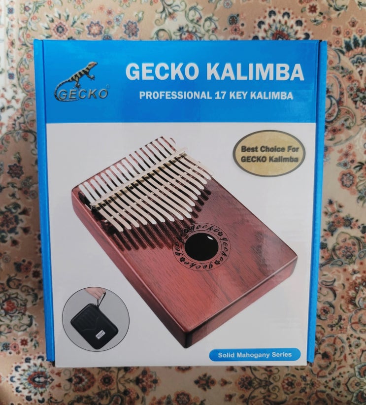 [집콕취미] 선물 받은 게코 칼림바(엄지 손가락 피아노)