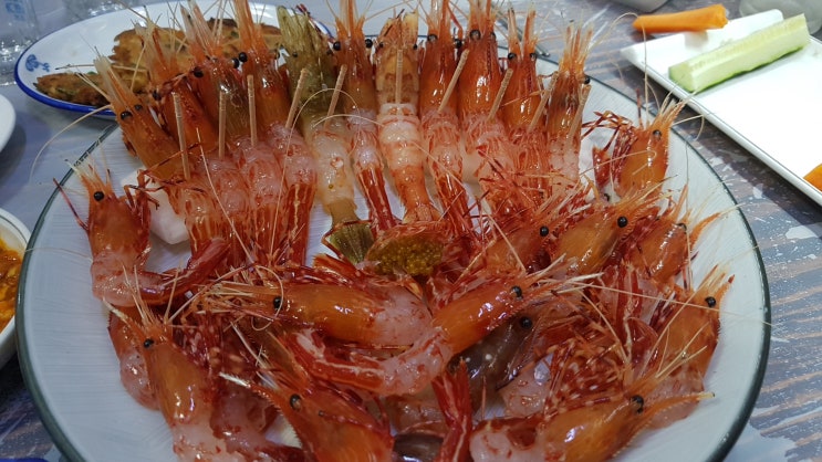  [부산/온천장] 오리백숙의 뒤를 이은 1차보다 배꼽이 더컸던 2차는 바다소리의 독도꽃새우