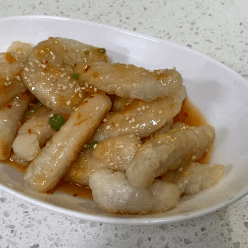  천하일미 찹쌀탕수육 집에서 먹는 간편식품 추천 (광고아님)
