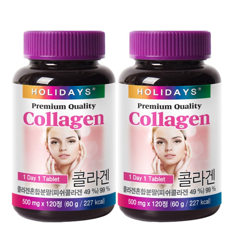 잘팔리는 홀리데이즈 프리미엄 콜라겐, 120정, 2개 좋아요 잘팔리는 홀리데이즈 프리미엄 콜라겐, 120정, 2개 좋아요