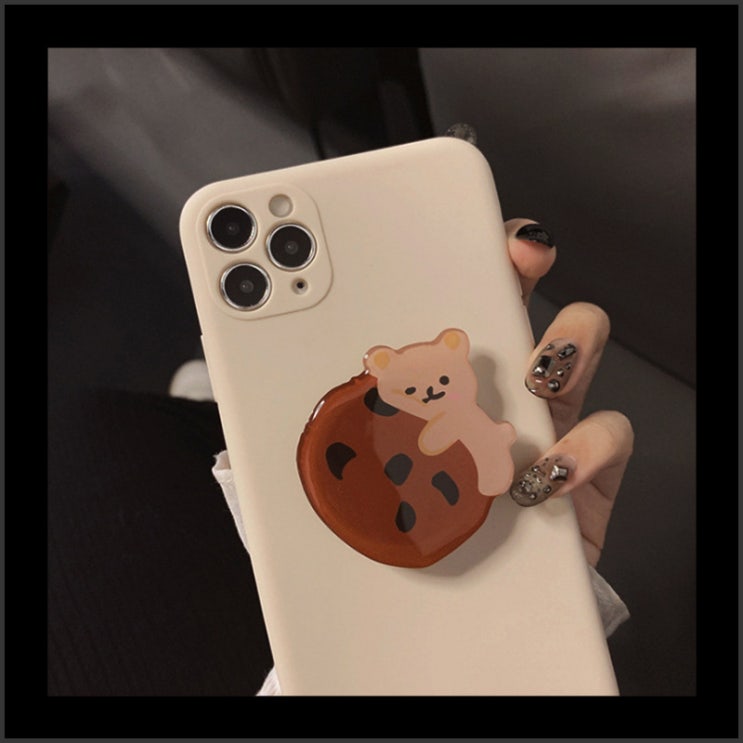 인기있는 브래킷 베어 iphone12 휴대 전화 쉘 XR 브래킷 전체 범위 7-8plus Apple Xs 최대 소프트 11pro 적용 가능, JK 레트로 화이트 + 비스킷 베어 스 인기있는 브래킷 베어 iphone12 휴대 전화 쉘 XR 브래킷 전체 범위 7-8plus Apple Xs 최대 소프트 11pro 적용 가능, JK 레트로 화이트 + 비스킷 베어 스