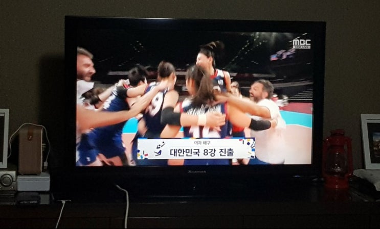  도쿄올림픽 여자배구 8강 진출
