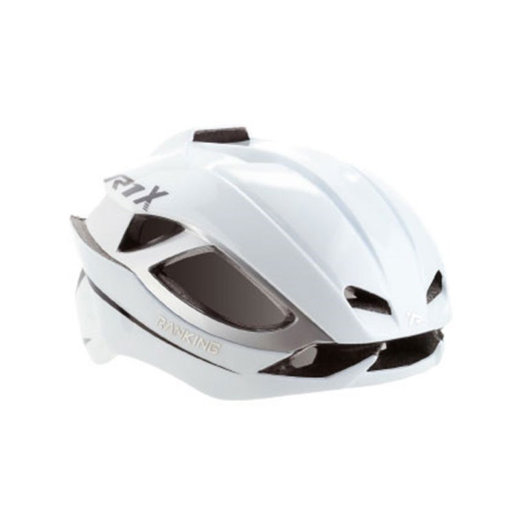 최근 많이 팔린 랭킹헬멧 R1X 에어로 헬멧, white + silver ···
