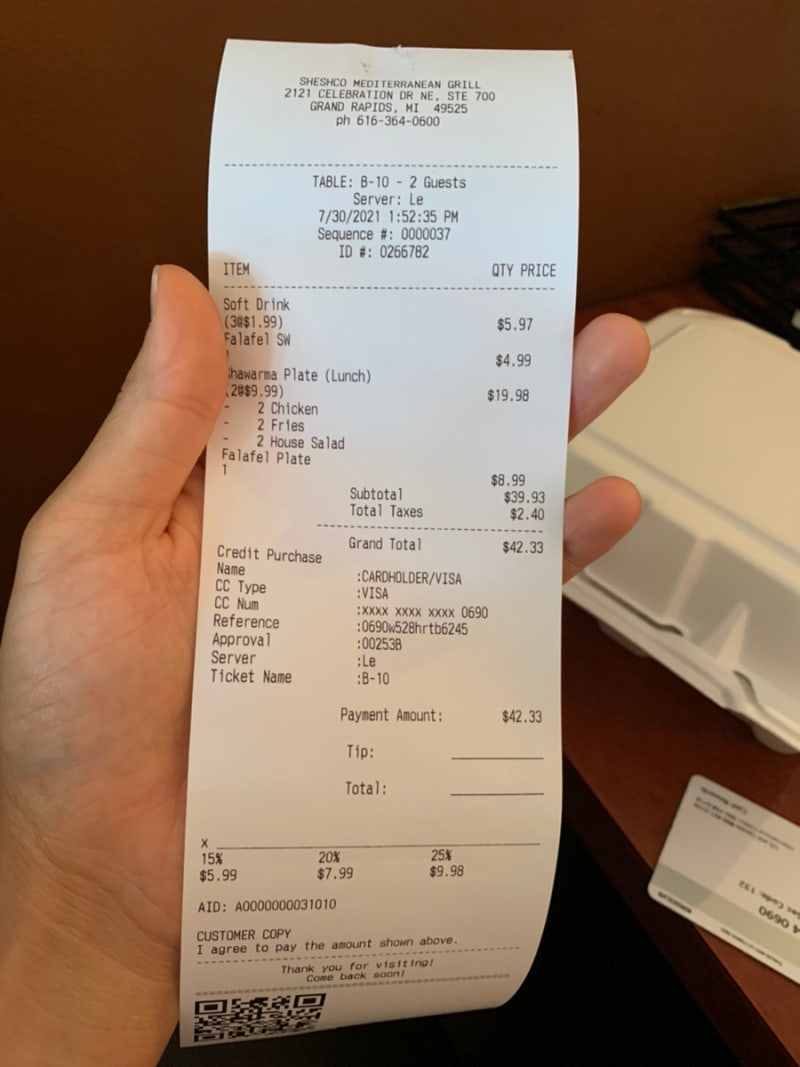 그랜드래피즈 맛집 - Sheshco에 방문하기 : 네이버 블로그