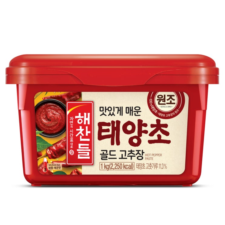 선택고민 해결 해찬들 태양초 골드 고추장, 1kg, 1개 좋아요 선택고민 해결 해찬들 태양초 골드 고추장, 1kg, 1개 좋아요