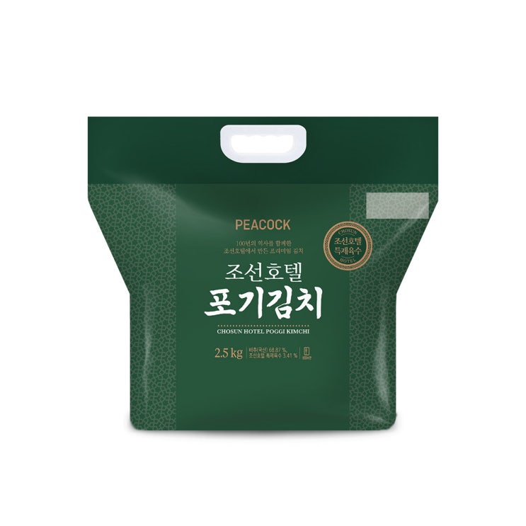 가성비갑 피코크 조선호텔 포기김치 2.5kg, 단품, 기타, 단품 추천합니다