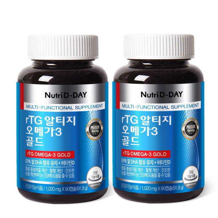 많이 찾는 뉴트리디데이 rTG 알티지 오메가3 골드, 90정, 2개 추천해요 많이 찾는 뉴트리디데이 rTG 알티지 오메가3 골드, 90정, 2개 추천해요