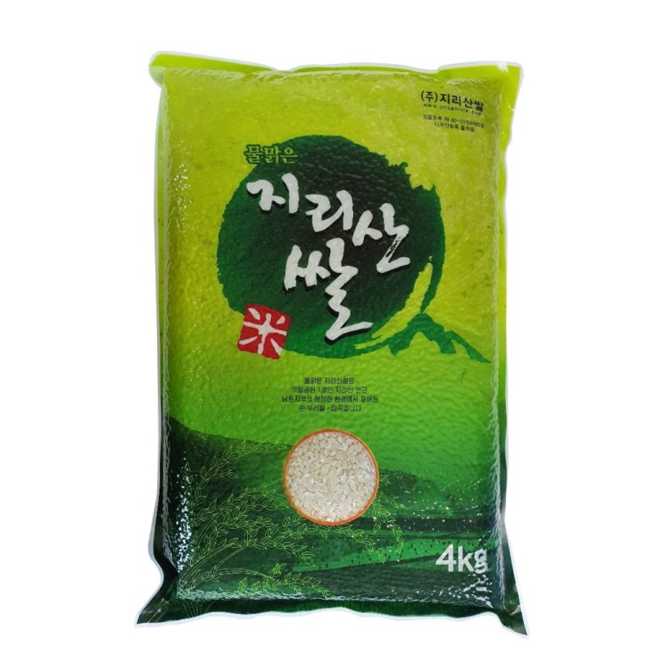 인기있는 물맑은 지리산쌀 20년 햅쌀 쌀눈쌀 배아미 1kg 4kg, 1개 ···