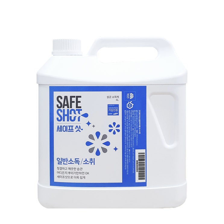가성비갑 세이프샷 살균소독제 리필, 4L, 1개 좋아요 가성비갑 세이프샷 살균소독제 리필, 4L, 1개 좋아요