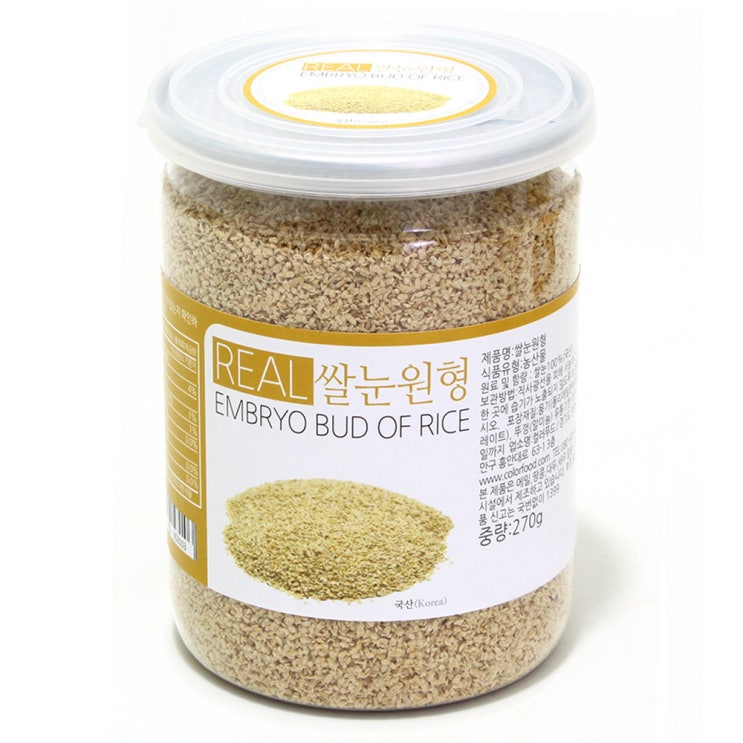 인기 급상승인 컬러푸드 쌀눈원형, 270g, 1개 추천합니다