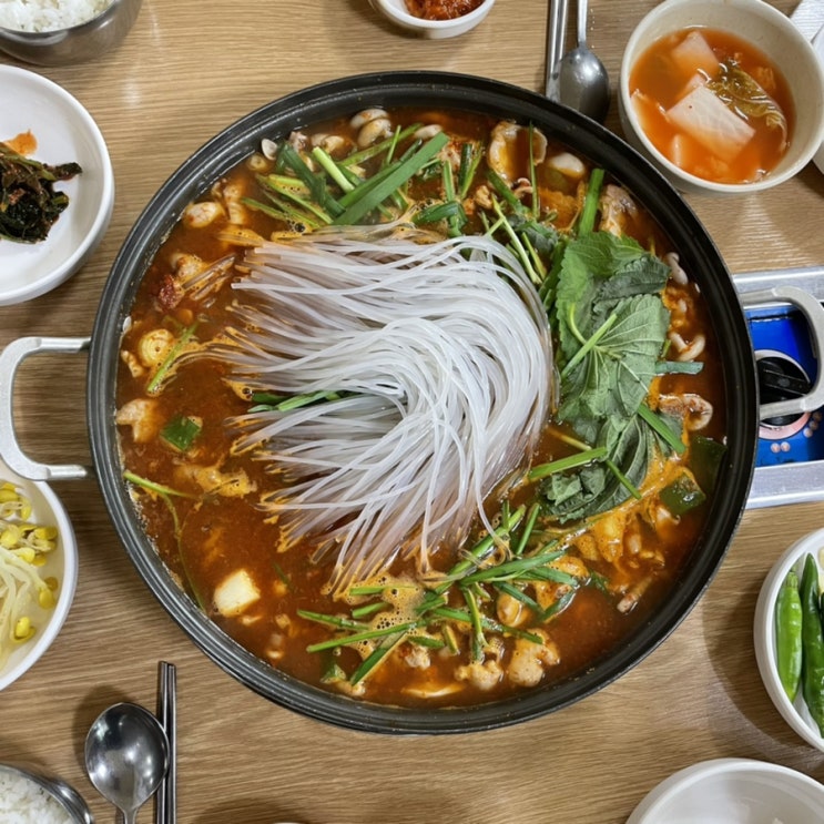  여수 곱창전골 맛집 현지인 추천 경진식당 여수여행