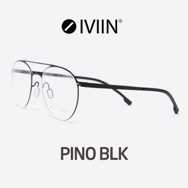 최근 많이 팔린 IVIN 아이빈 안경 PINO 블랙 티탄안경 가벼운안경 마이키타모양 좋아요