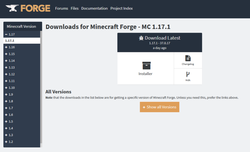 마인크래프트 모든 버전 포지 까는 법 (Minecraft Forge) : 네이버 블로그