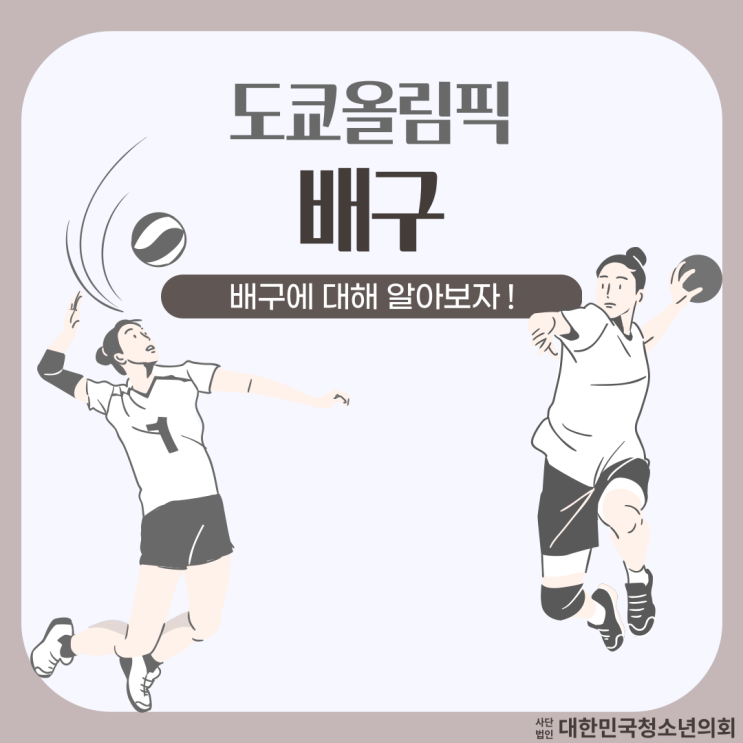 [도쿄 올림픽] 배구에 대해 알아보자!