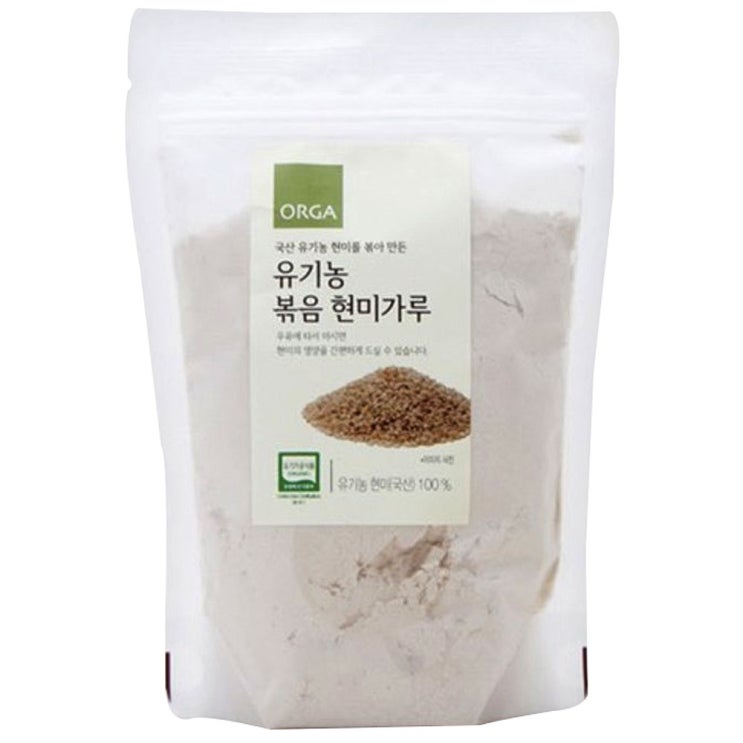 후기가 좋은 올가홀푸드 유기농 볶음 현미가루, 250g, 1개 ···