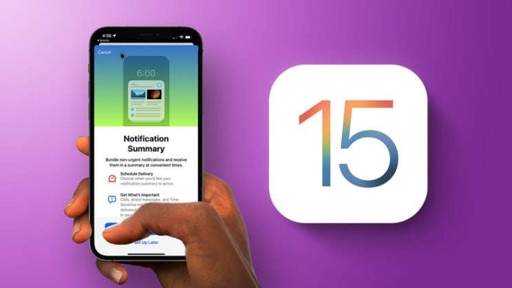  [아이폰 꿀TIP] 가을에 업데이트되는 IOS 15 알림기능 정리