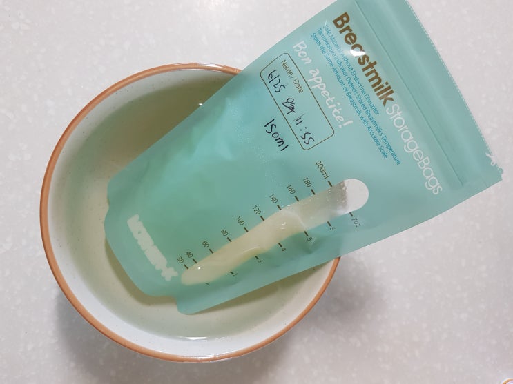  [내돈내산] 마더케이 일회용 변온 모유저장팩 사용 후기