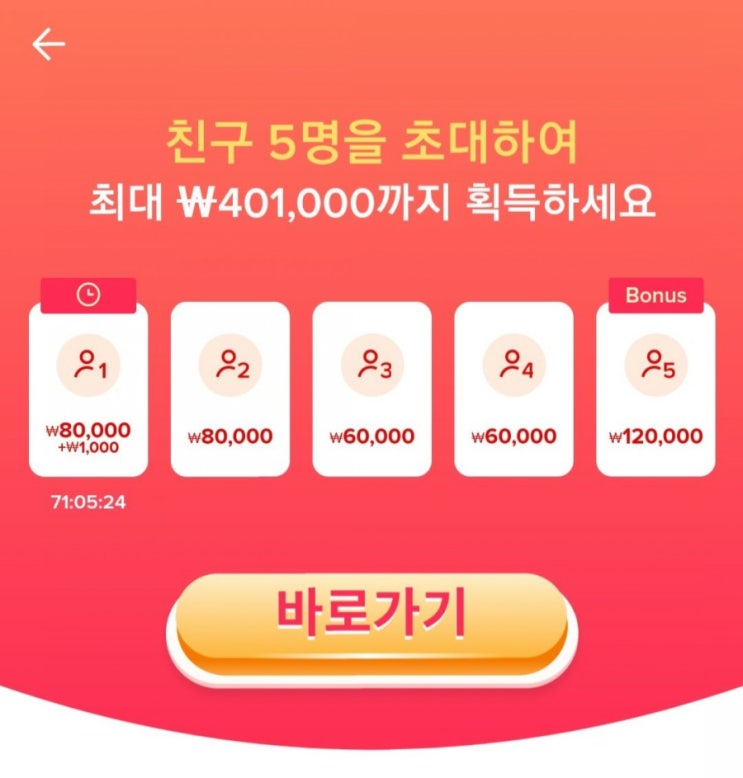  틱톡 친구초대 이벤트 - 혜자 앱테크 강추강추(초대코드:Z69665601)