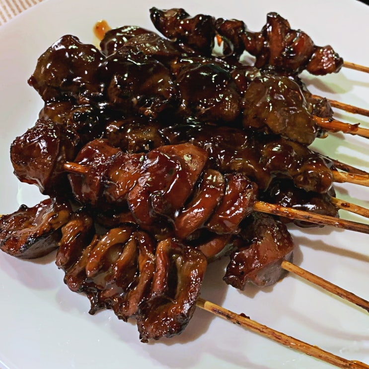 노브랜드 맥주 안주 숯불데리야끼 근위염통 노브랜드 맥주 안주 숯불데리야끼 근위염통