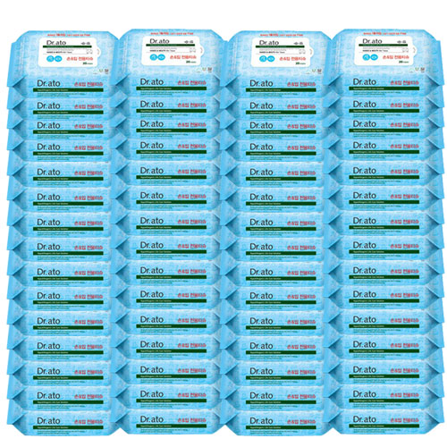 인기 많은 닥터아토 손입전용 유아물티슈 휴대용, 20매 x 60팩 추천해요