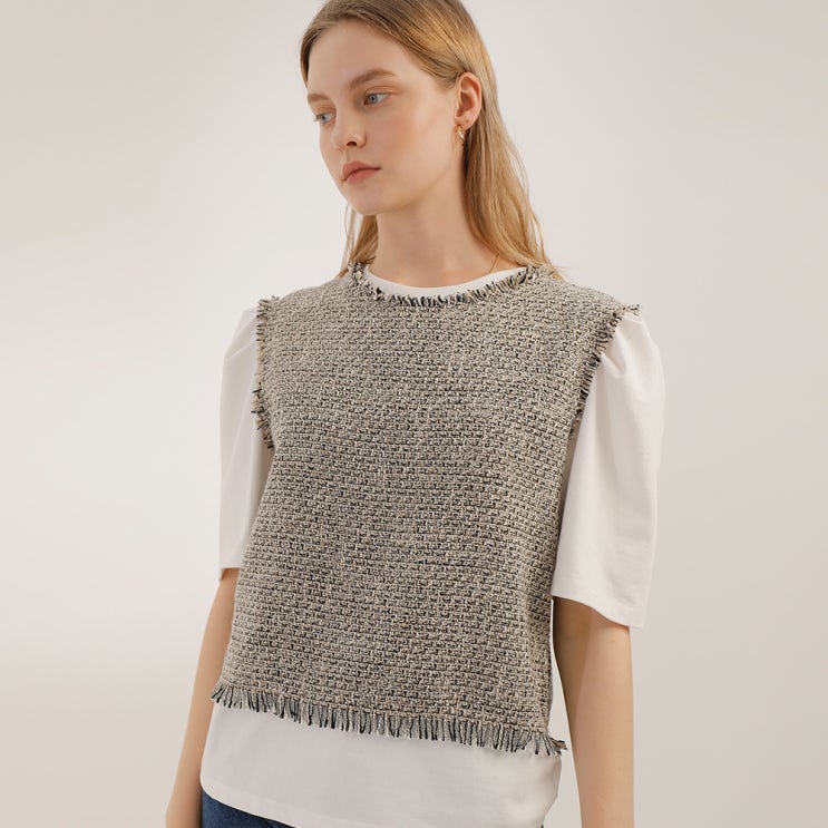 인지도 있는 어몽 A TWEED VEST 추천해요 인지도 있는 어몽 A TWEED VEST 추천해요
