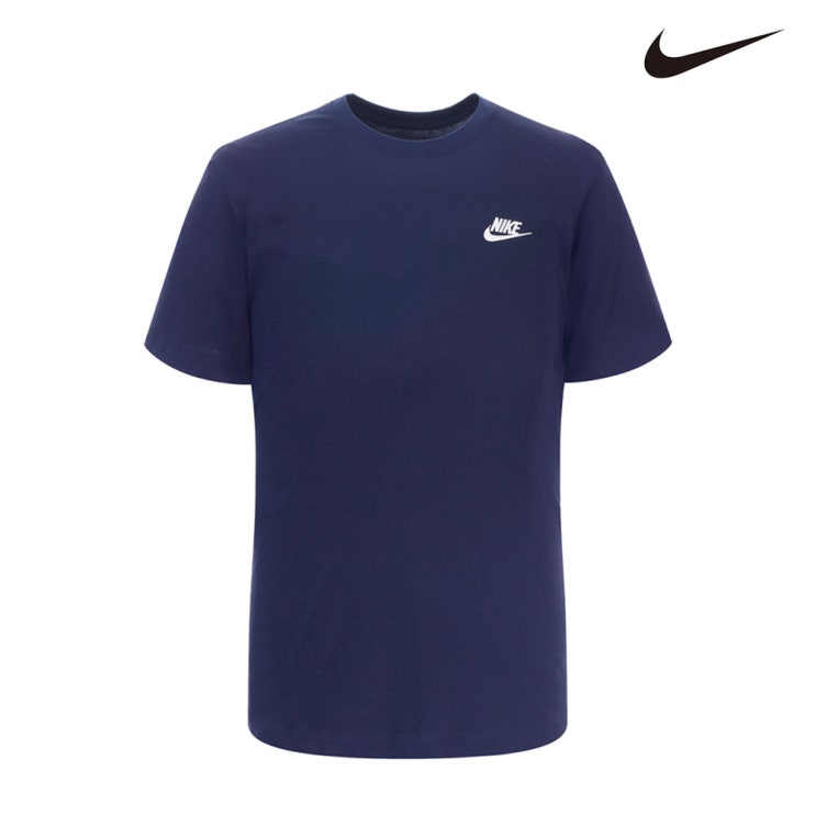  당신만 모르는 NIKE 나이키 남성용 NSW 클럽 반팔티 AR4997-410 티셔츠 ···
