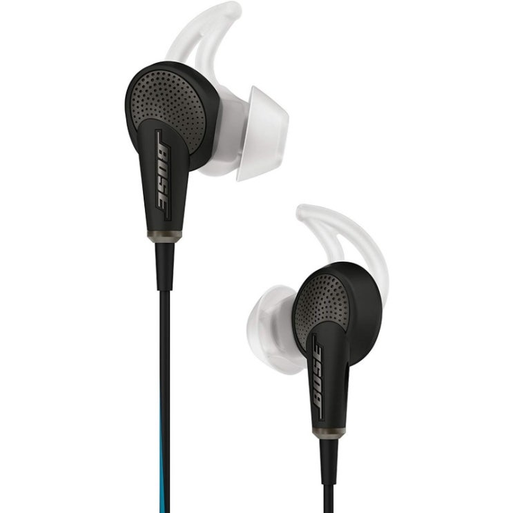 리뷰가 좋은 Bose QuietComfort 20 개의 소음 차단 헤드폰 삼성 및 Android 기기 검정 추천해요