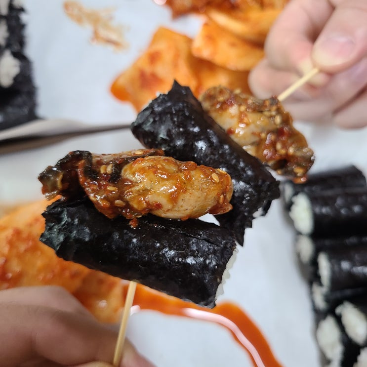  통영 충무김밥 택배 가능한곳 굴충무김밥 원조향토충무김밥