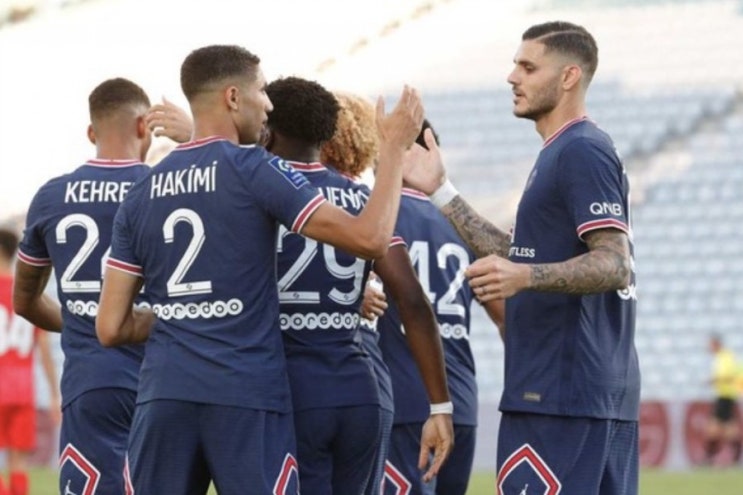 프랑스 슈퍼컵 트로페 데 샹피옹 2021-22시즌 결승전 릴OSC PSG 프랑스 슈퍼컵 트로페 데 샹피옹 2021-22시즌 결승전 릴OSC PSG