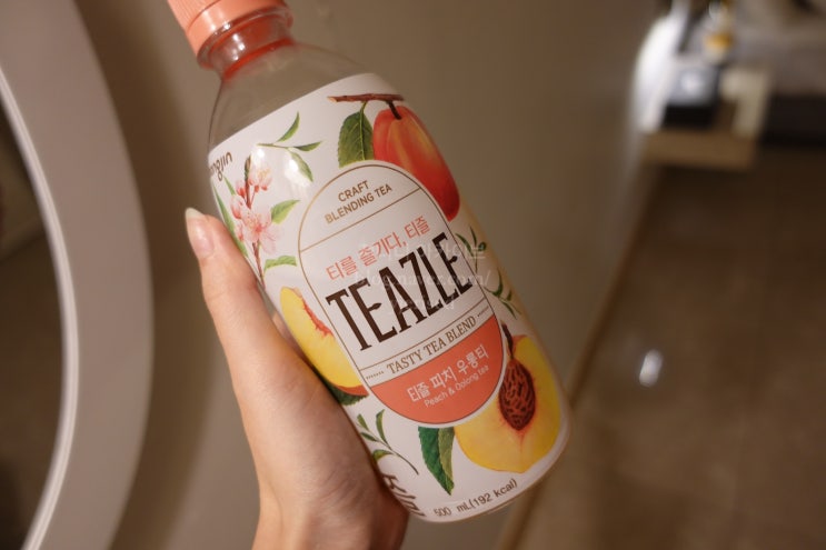  티즐 피치우롱티 중독되는 맛 가격, 칼로리, 파는 곳