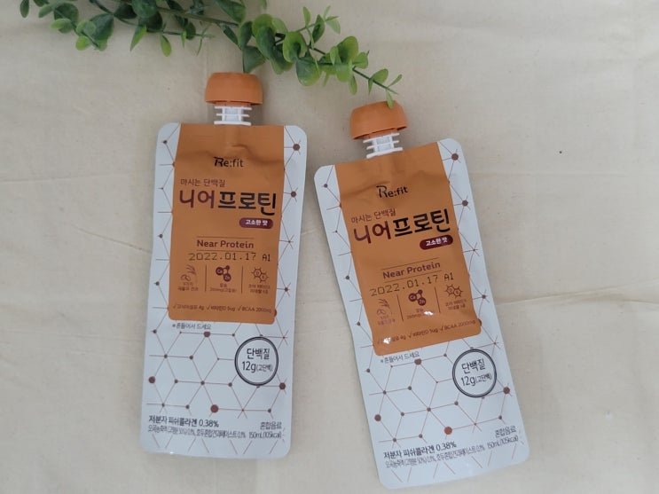  고소한 프로틴 음료식사대용 단백질 쉐이크 니어프로틴