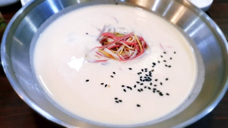 부산 콩국수 맛집 대한민국 3대명품 콩물 콩국수 순두부마을