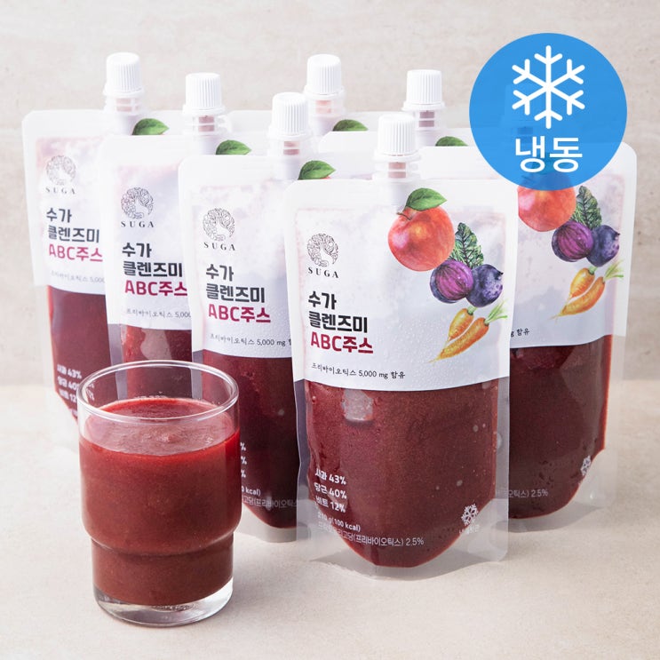 당신만 모르는 수가 클렌즈미 ABC주스 210g (냉동), 7개입 추천해요 당신만 모르는 수가 클렌즈미 ABC주스 210g (냉동), 7개입 추천해요