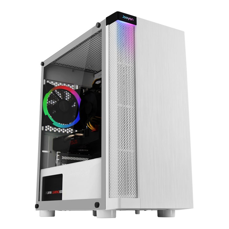 후기가 좋은 주연테크 게이밍 데스크탑 PC 화이트 TINY-14F6S (i5-10400F), FreeDOS(미포함) 추천합니다