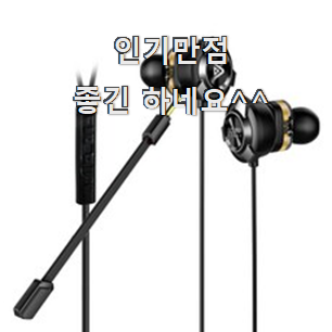  완전대박 게이밍이어폰 물건 리스트 와이프도 좋아하네요