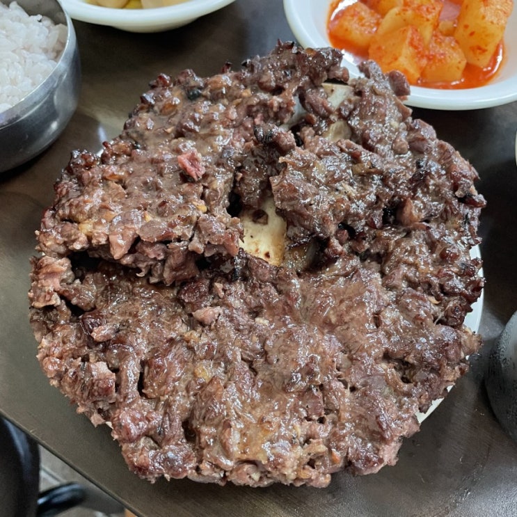 [목포 맛집] 식감 죽이는 떡갈비 맛집 성식당