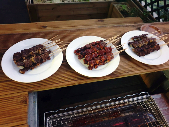  휴가 첫날 좋아하는 "염통구이"만들었어요 ~
