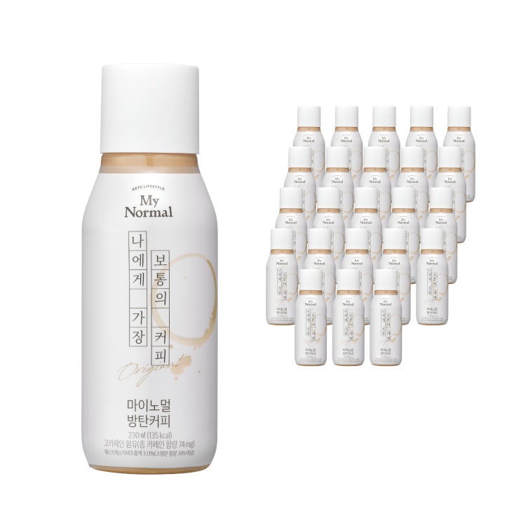  잘팔리는 마이노멀 방탄 버터커피, 230ml, 24개 좋아요